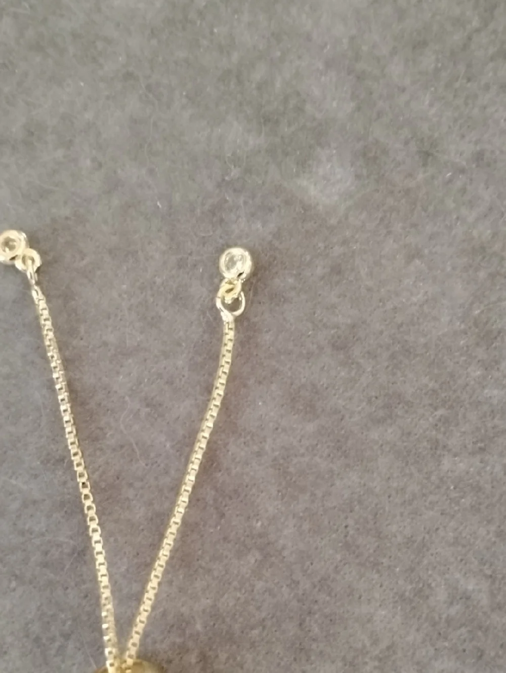 Hand Crafted Gold Cross Bolo Adjustable Style Bracelet - Picture 3 of 5